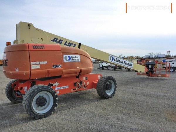 Телескопический подъемник JLG 800 S - 26,38м, 2007