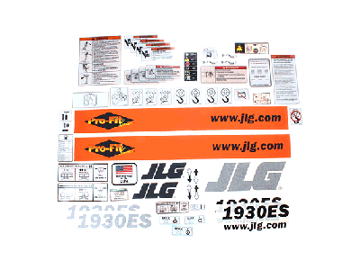 1001149795 JLG Decal Kit Complete