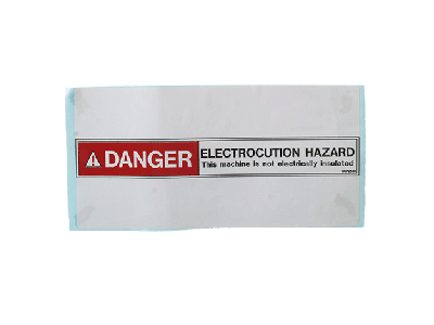 0072531 Snorkel Decal Electrocution Hazard Danger