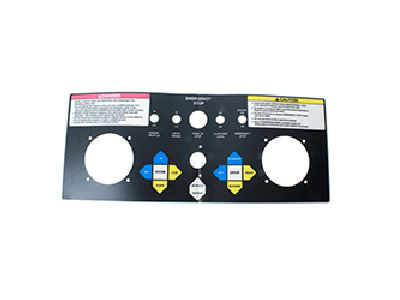 0110959 Snorkel Decal Platform Control Box